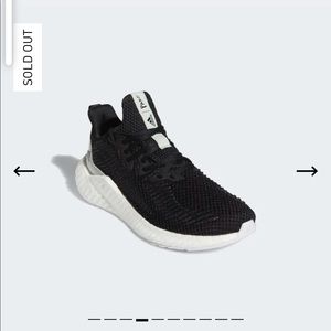 Adidas Women’s Alphaboost Parley Shoes in Black Size 8